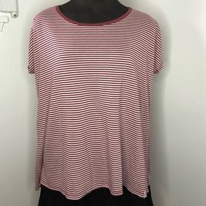 VOLCOM striped tee Size M